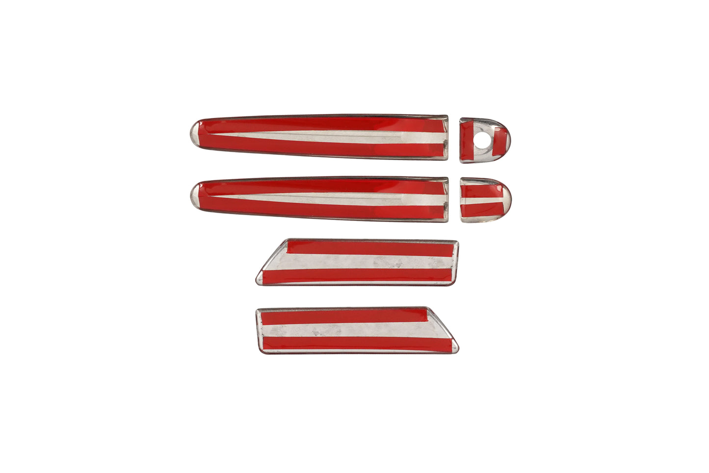 Nissan Juke Mk1 (2010-2019) Stainless Steel Chrome Door Handle Covers - 4 Doors Set