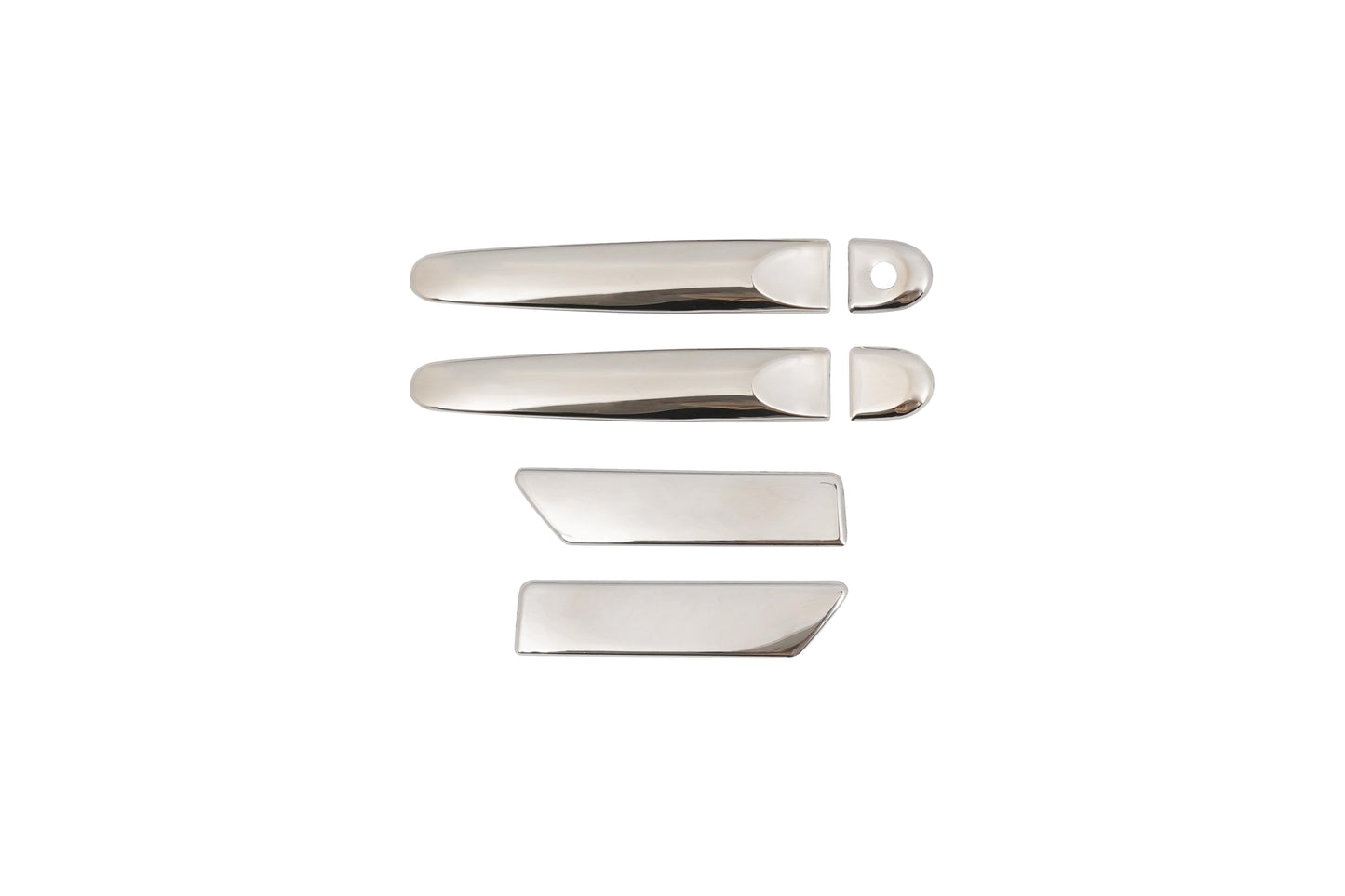 Nissan Juke Mk1 (2010-2019) Stainless Steel Chrome Door Handle Covers - 4 Doors Set