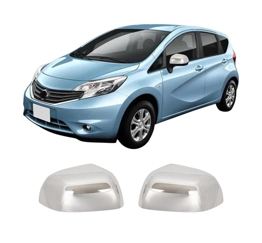 Nissan Note 2012 stainless steel mirror cover overlay