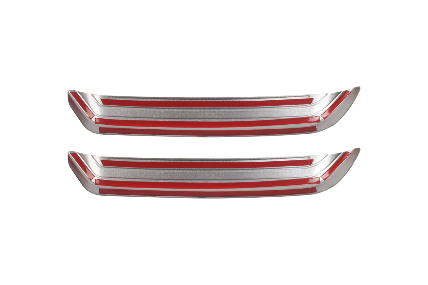 Nissan Qashqai J11 (2014-2021) Stainless Steel Chrome Rear Bumper Exhaust Trims