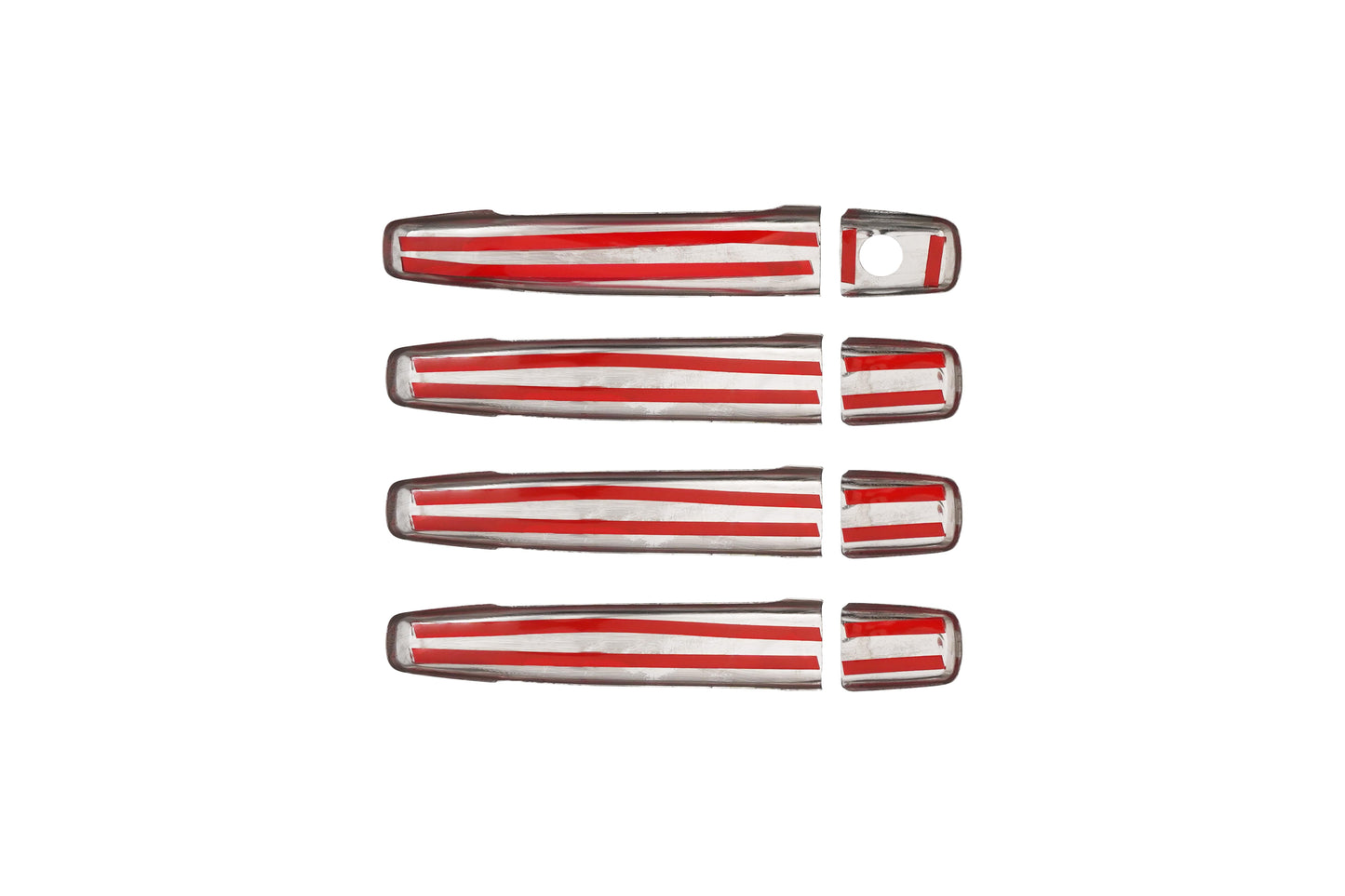 Opel Astra H / Classic III (2009-2013) Stainless Steel Chrome Door Handle Covers - 4 Doors