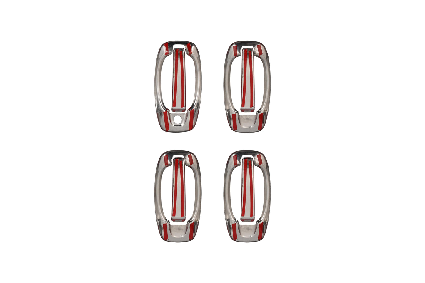 Opel Combo D (2011-2018) Stainless Steel Chrome Door Handle Covers - 4 Doors Set