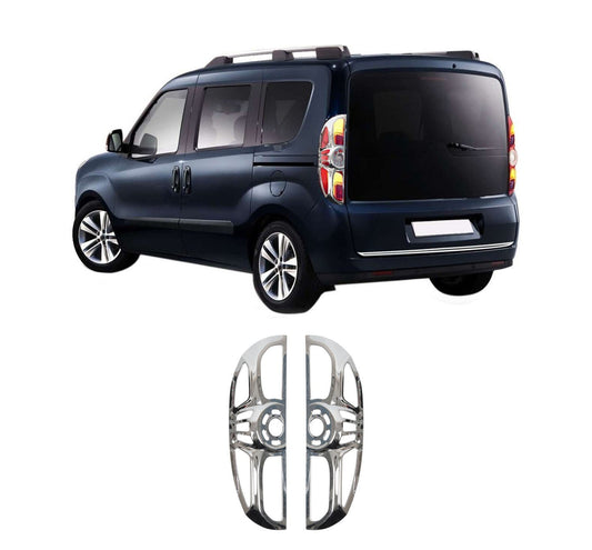 Opel Combo D (2011-2018) Stainless Steel Chrome Tail Light Frames