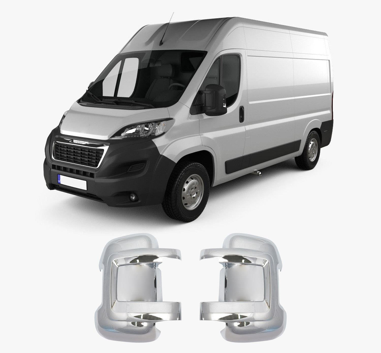 Peugeot Boxer 2006+ ABS Mirror Covers
