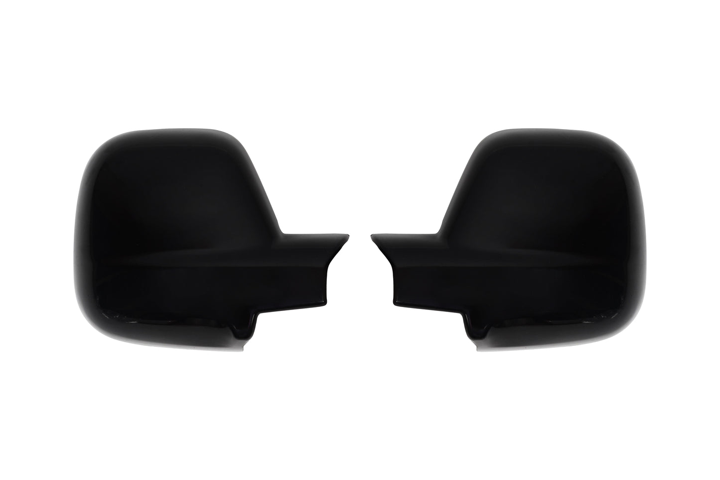 Black ABS side mirror covers for Peugeot Expert III