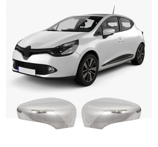 Renault Clio IV 2012 stainless steel mirror cover overlay