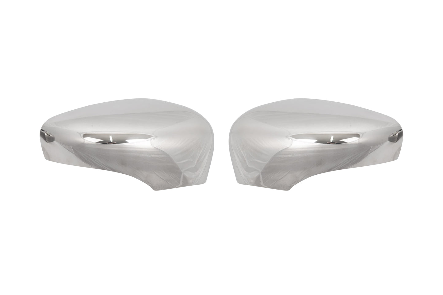 Chrome stainless steel side mirror covers for Renault Clio IV