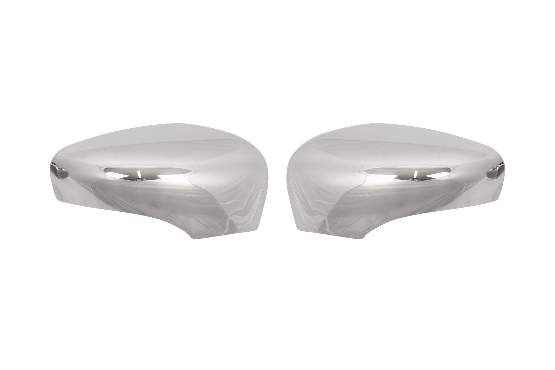 Chrome stainless steel side mirror covers for Renault Clio IV