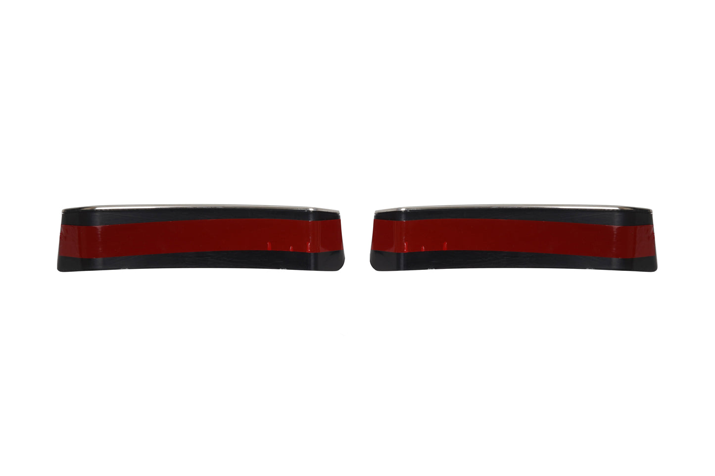 Renault Clio 4 Facelift (2015-2019) Stainless Steel Chrome Rear Bumper Exhaust Diffuser Trim