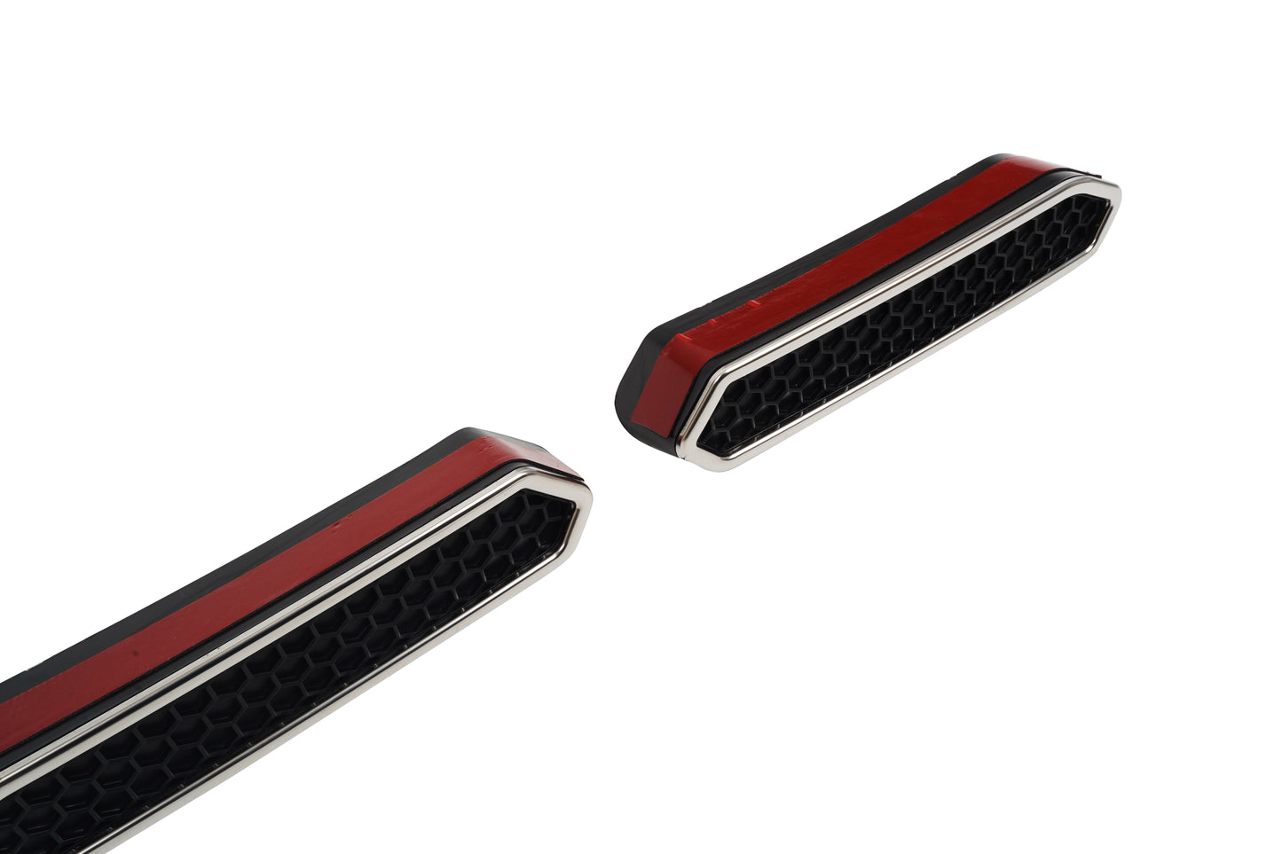 Renault Clio 4 Facelift (2015-2019) Stainless Steel Chrome Rear Bumper Exhaust Diffuser Trim