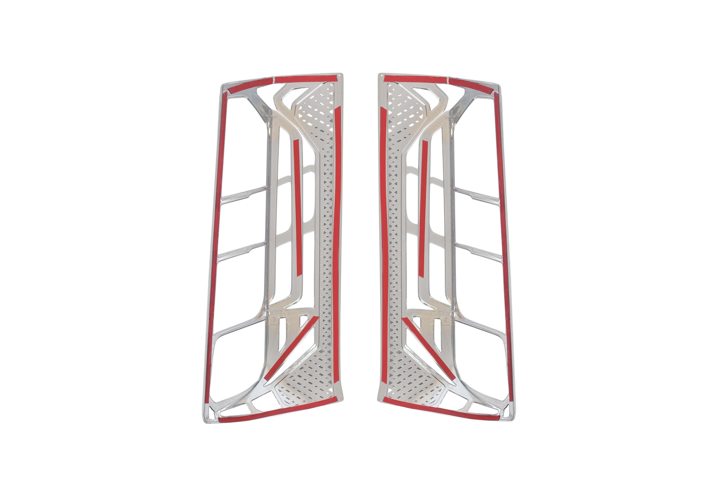 Renault Express (2021-Present) Stainless Steel Chrome Tail Light Frames