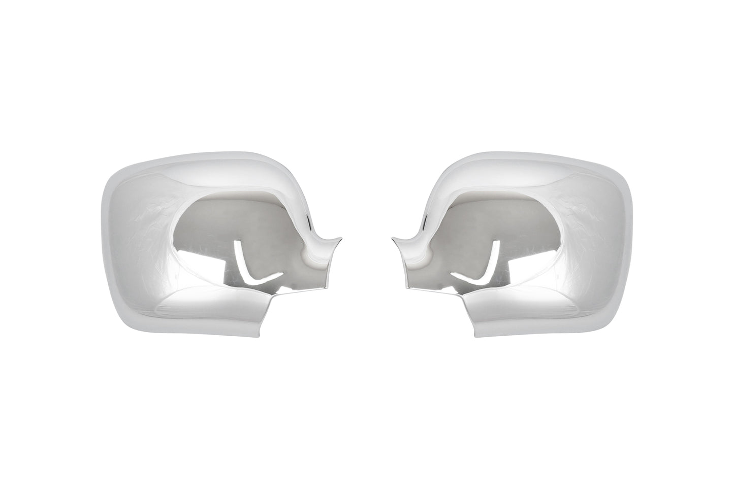Chrome ABS side mirror covers for Renault Kangoo II