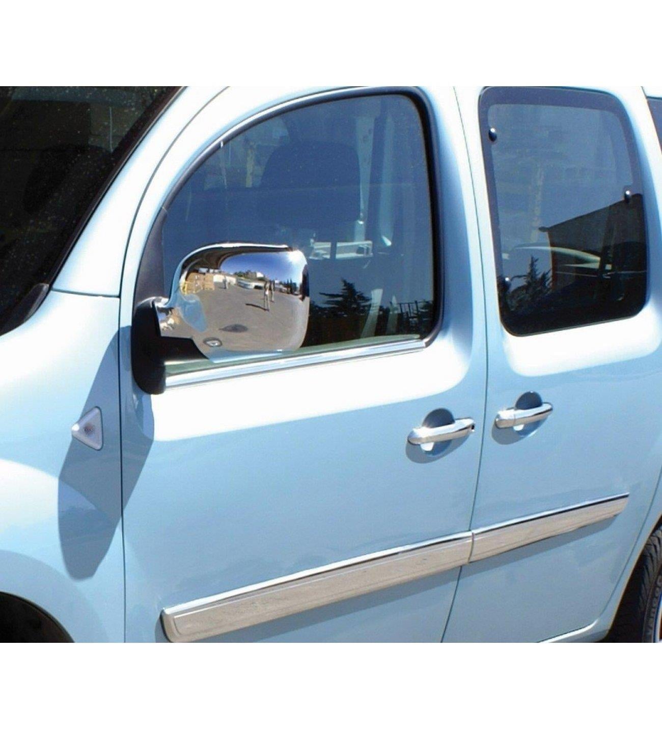 Renault Kangoo II 2008-2013 ABS Chrome Mirror Covers