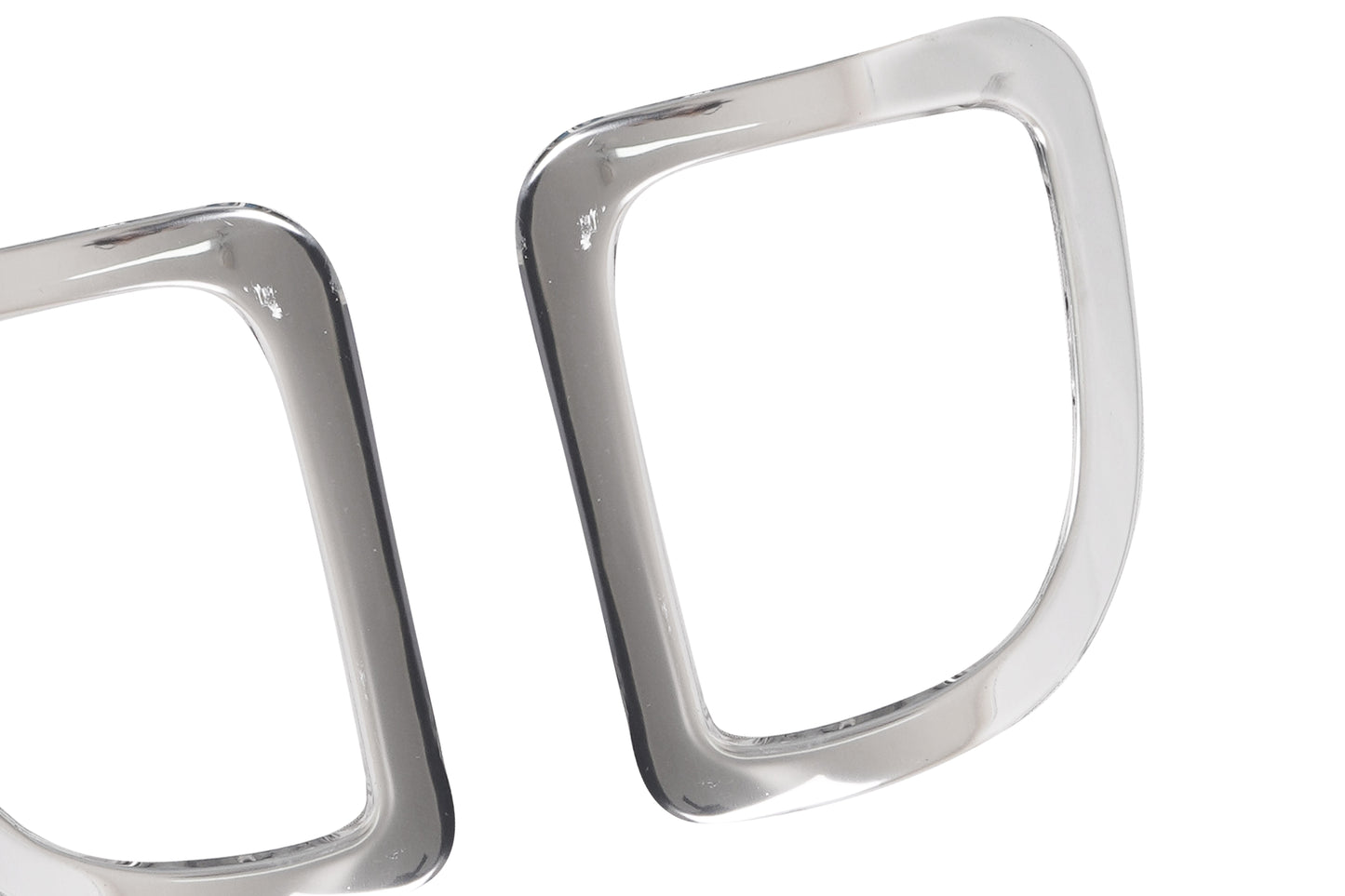 Renault Kangoo Mk2 (2008-2021) Stainless Steel Chrome Rear Reflector Trims - 2 Pieces