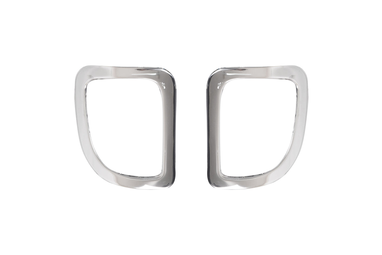 Renault Kangoo Mk2 (2008-2021) Stainless Steel Chrome Rear Reflector Trims - 2 Pieces