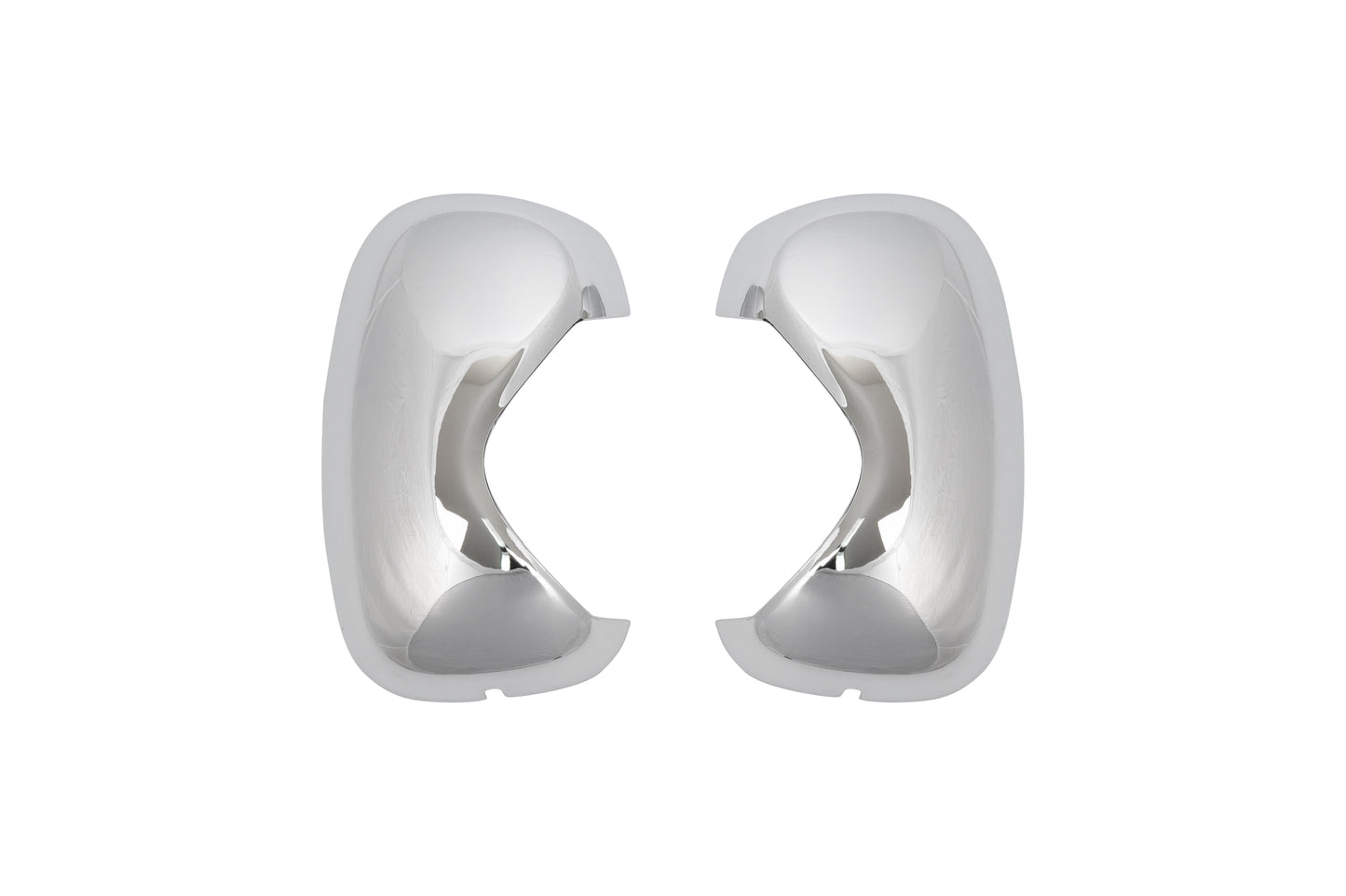 Chrome ABS side mirror covers for Renault Trafic II