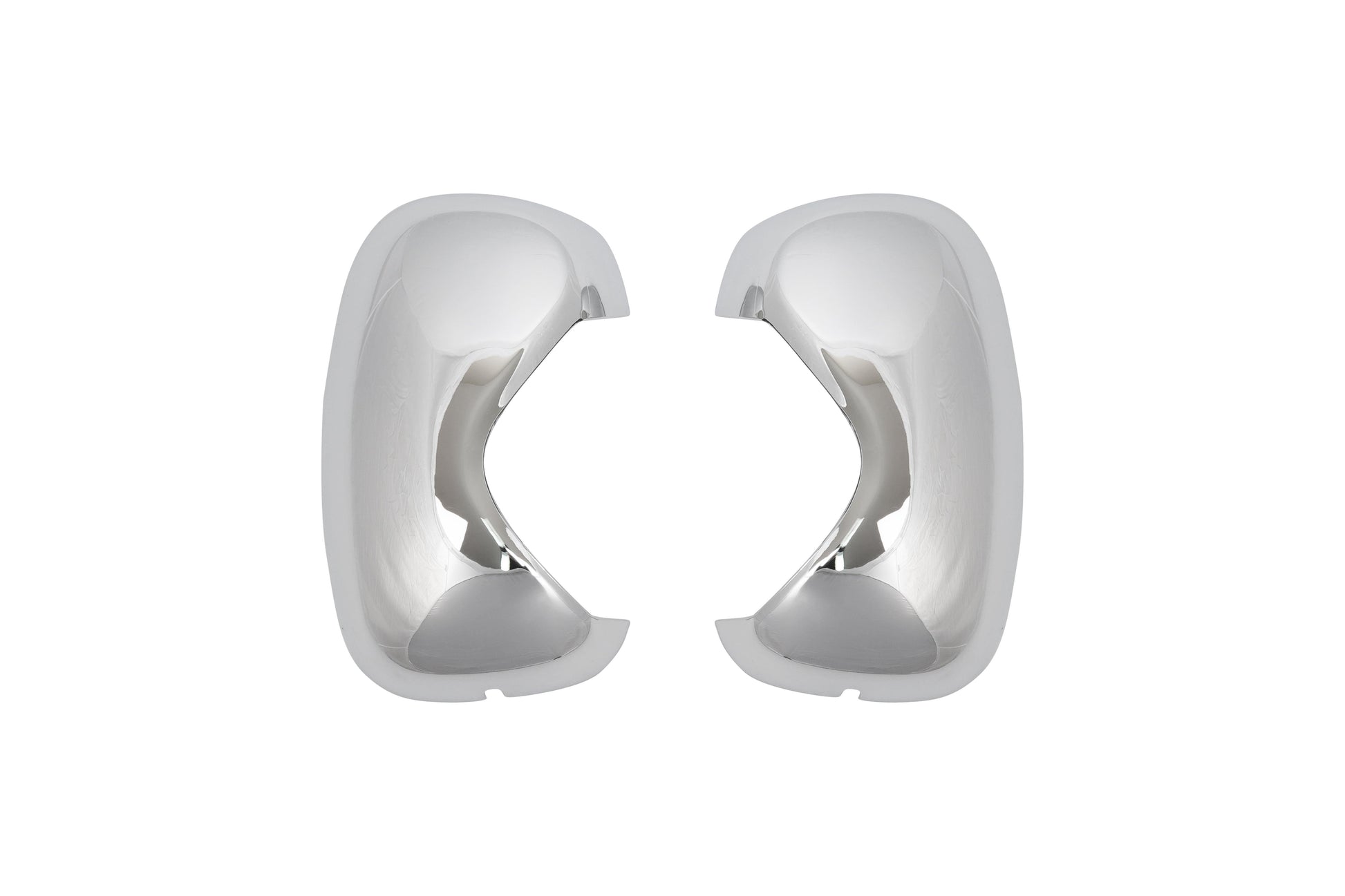 Chrome ABS side mirror covers for Renault Trafic II