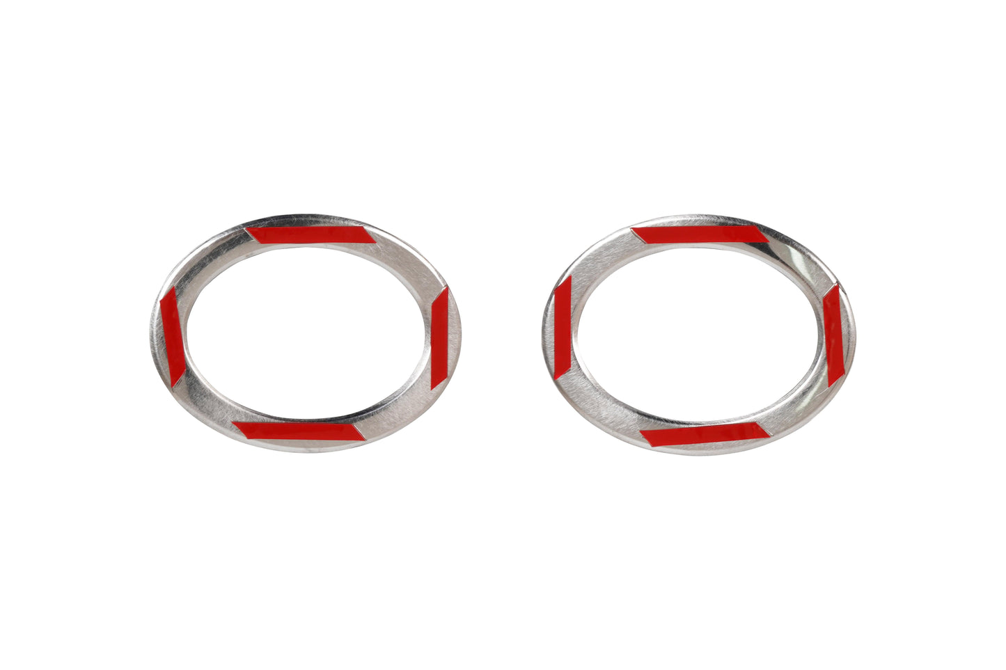 Renault Trafic Mk3 (2014-Present) Stainless Steel Chrome Front Fog Light Frame Trims - 2 Pieces
