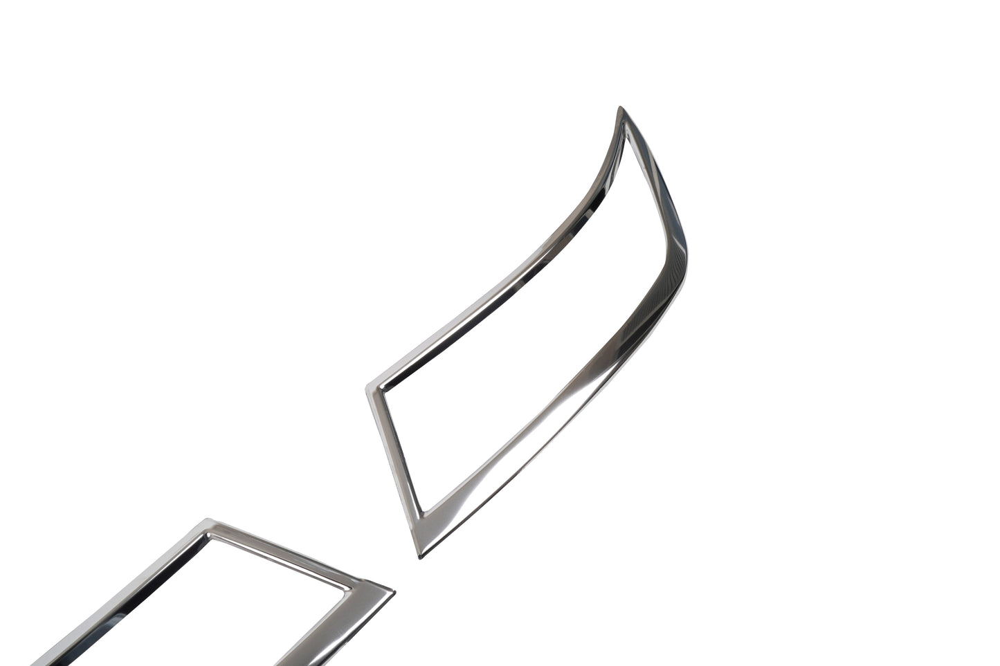 Skoda Octavia Mk3 A7 (2013-2020) Stainless Steel Chrome Rear Bumper Diffuser Trim