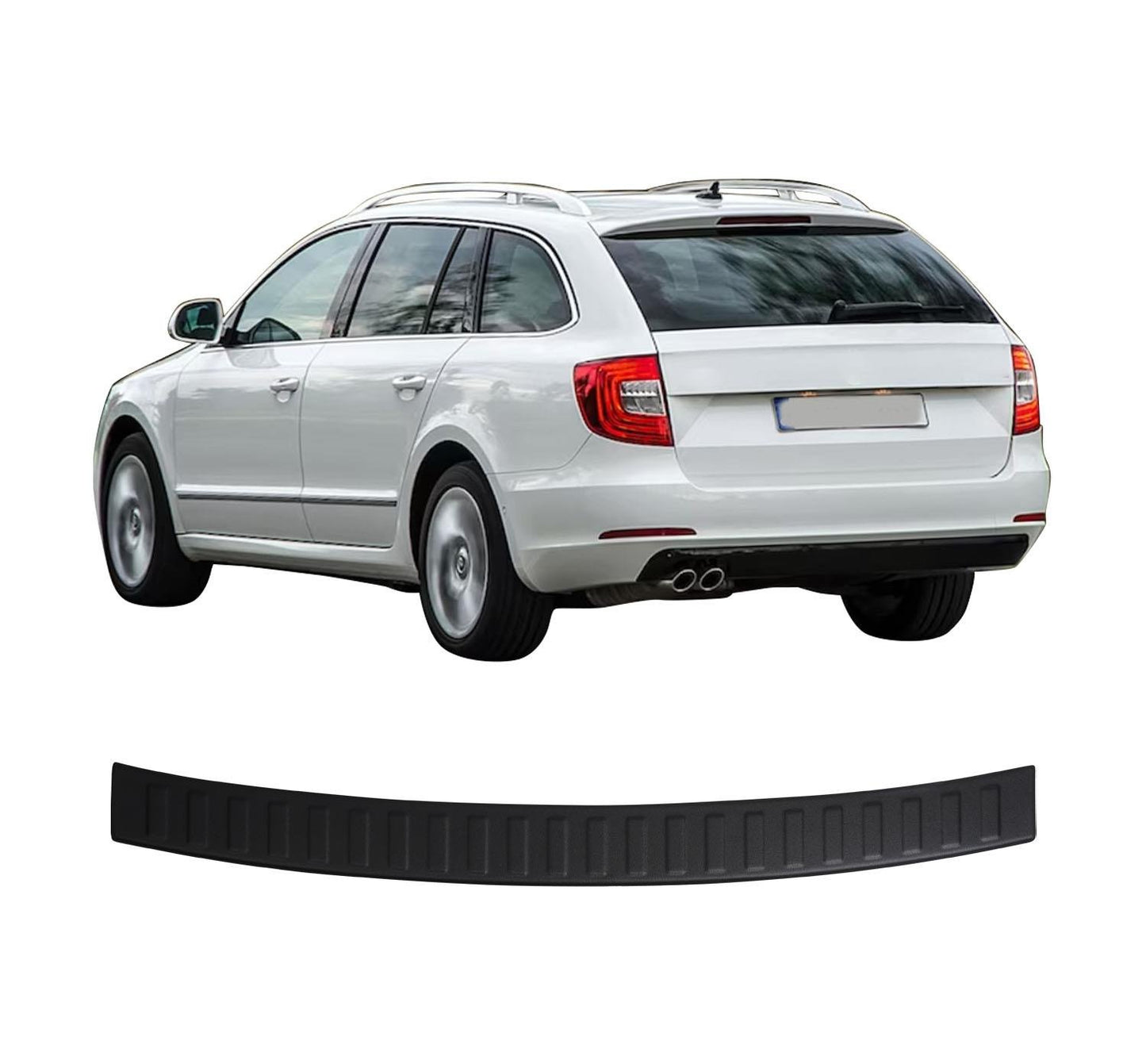 Skoda Superb MK4 Combi / Estate (2024-Present) Premium ABS Rear Bumper Protector Guard