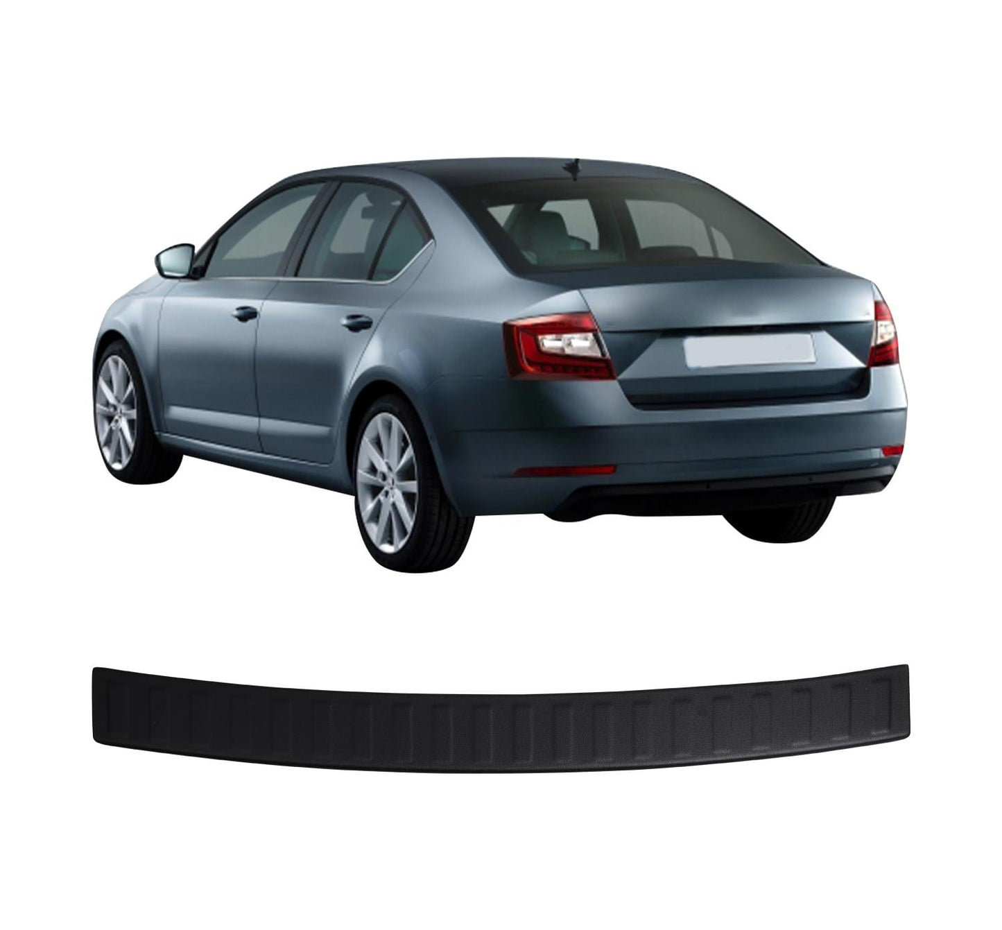 Skoda Superb MK3 Sedan / Liftback (2015-2023) Premium ABS Rear Bumper Protector Guard