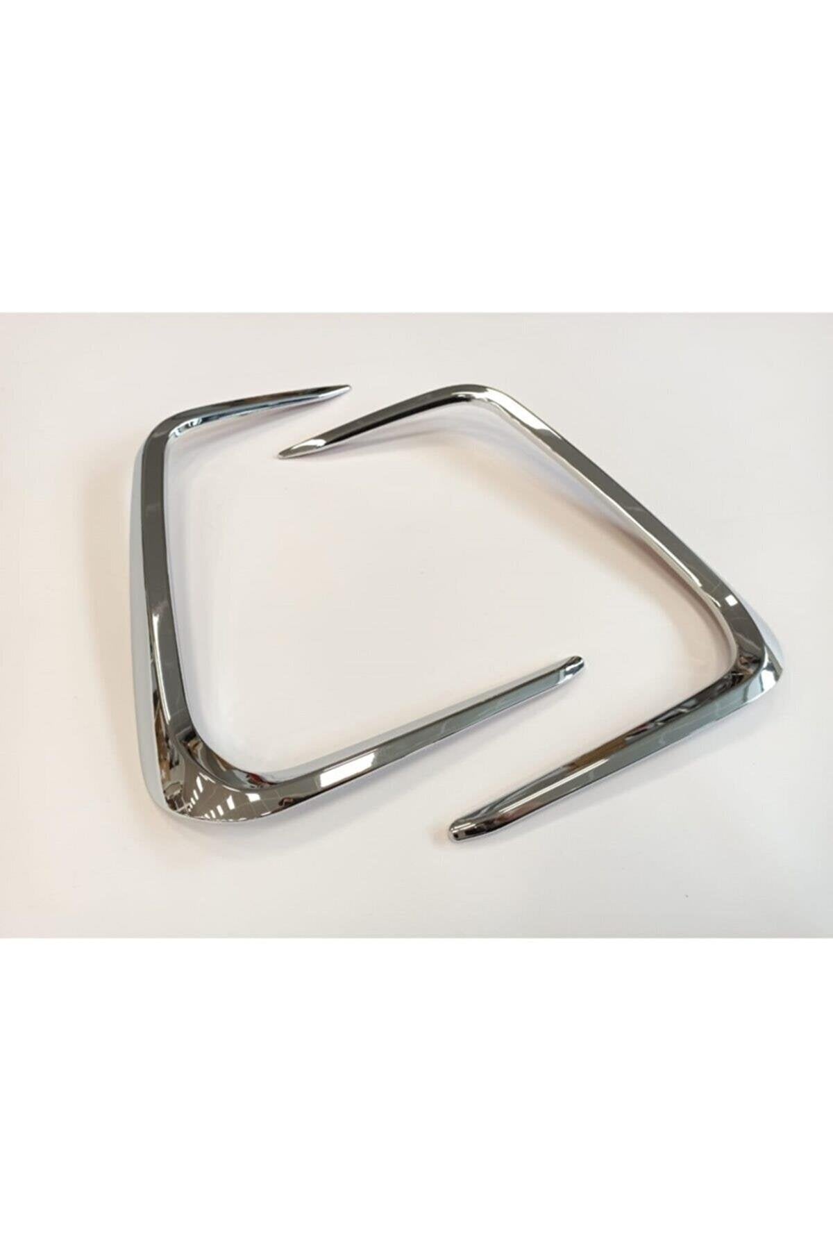 Toyota Corolla (2019-Present) Stainless Steel Chrome Front Fog Light Eyebrow Trims - 2 Pieces