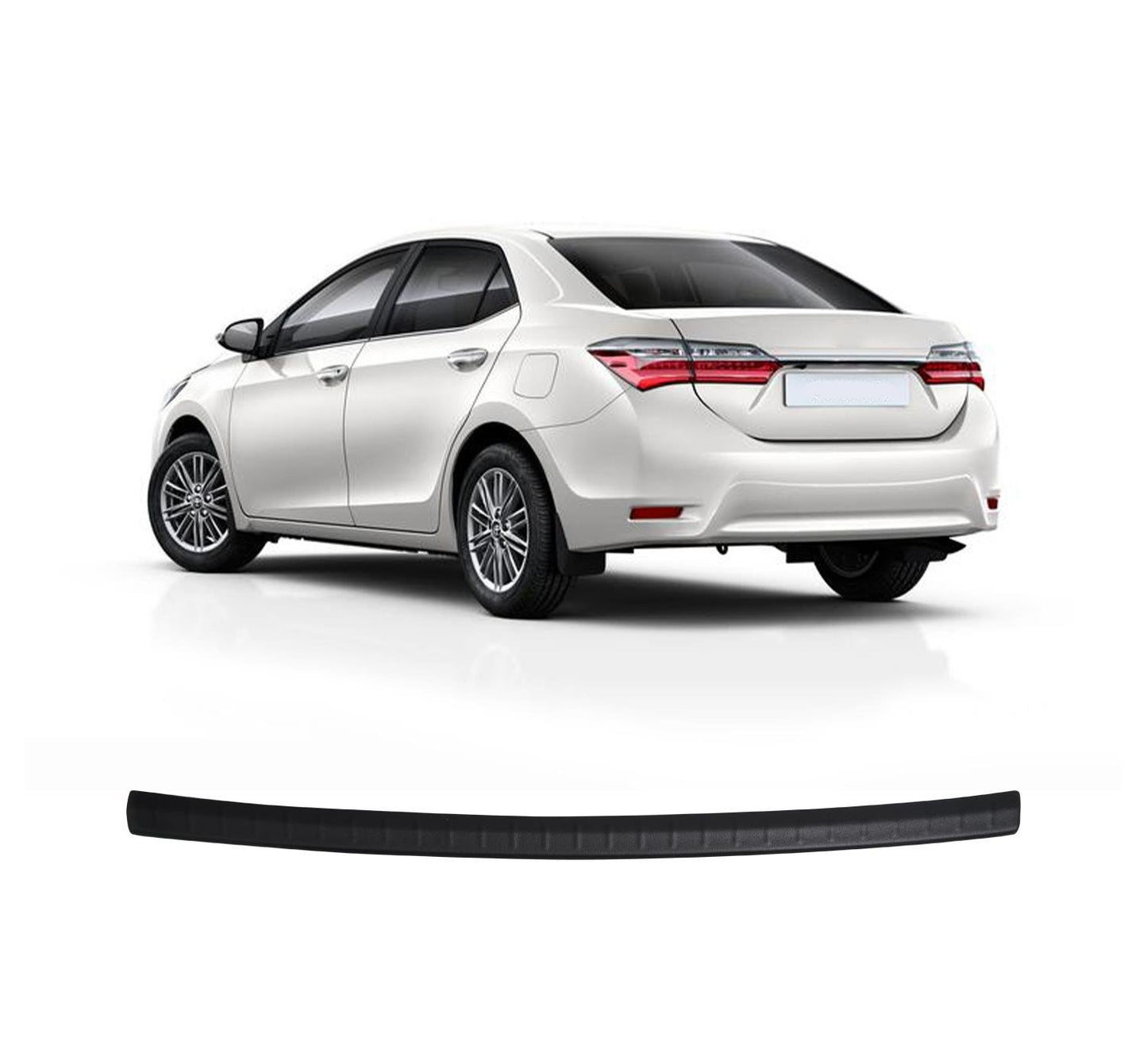 Toyota Corolla Sedan 2017+ Premium ABS Rear Bumper Protector Guard