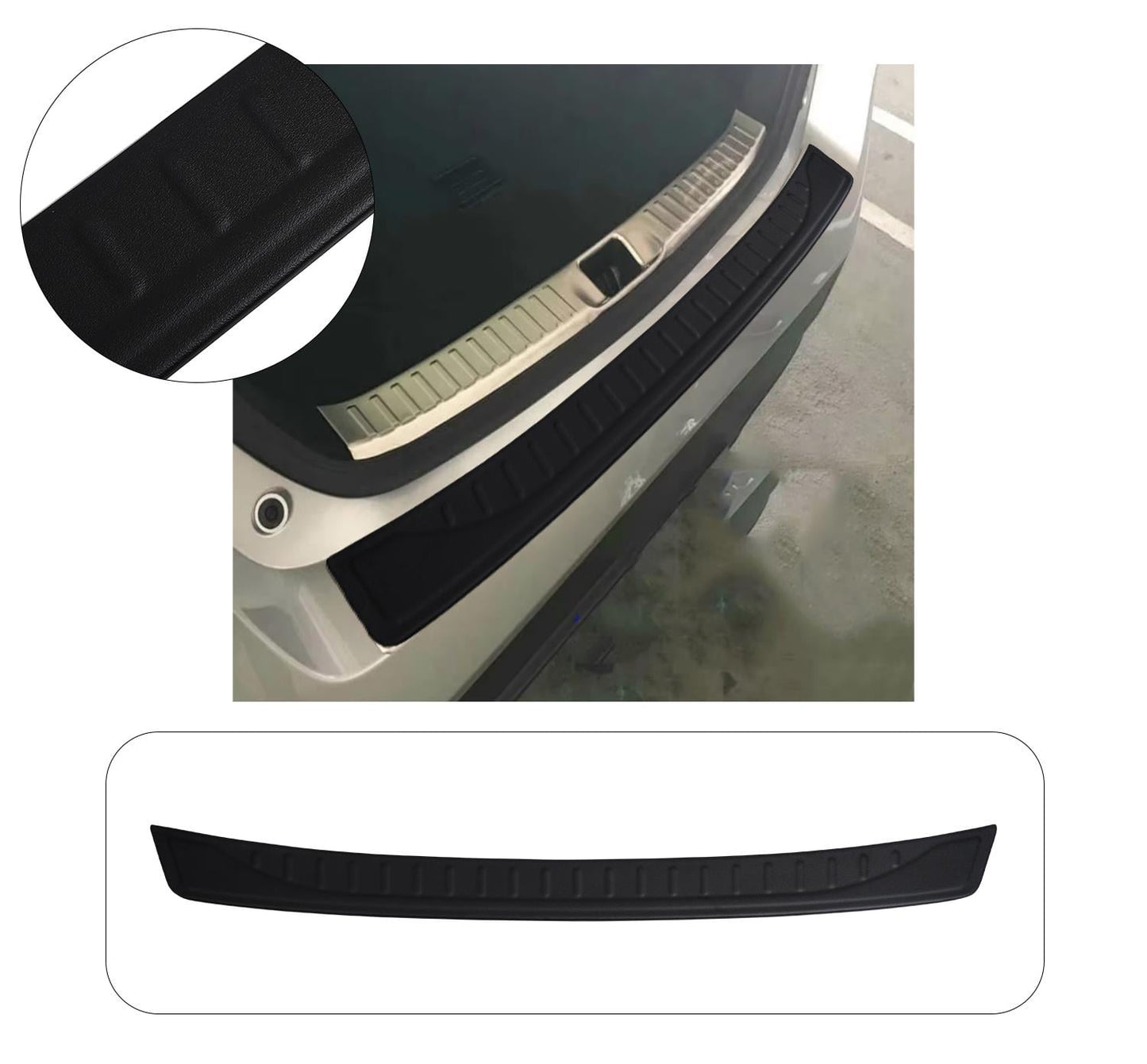 Toyota Prius Hybrid Hatchback 2012-2017 Premium ABS Rear Bumper Protector Guard