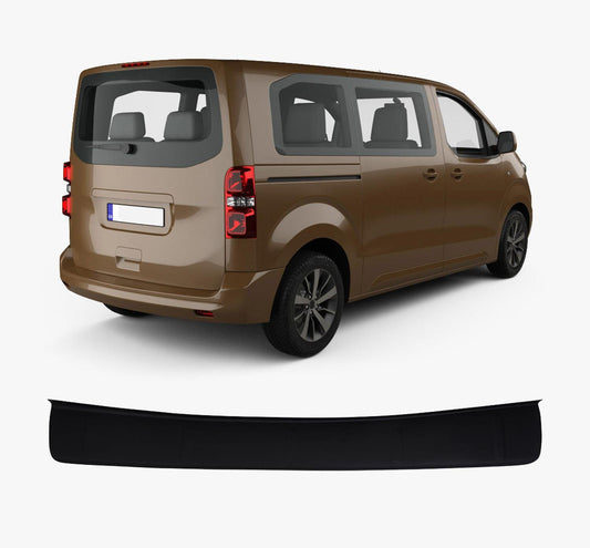 Toyota Proace MK2 (2016-Present) Heavy-Duty Wide ABS Rear Bumper Protector Guard
