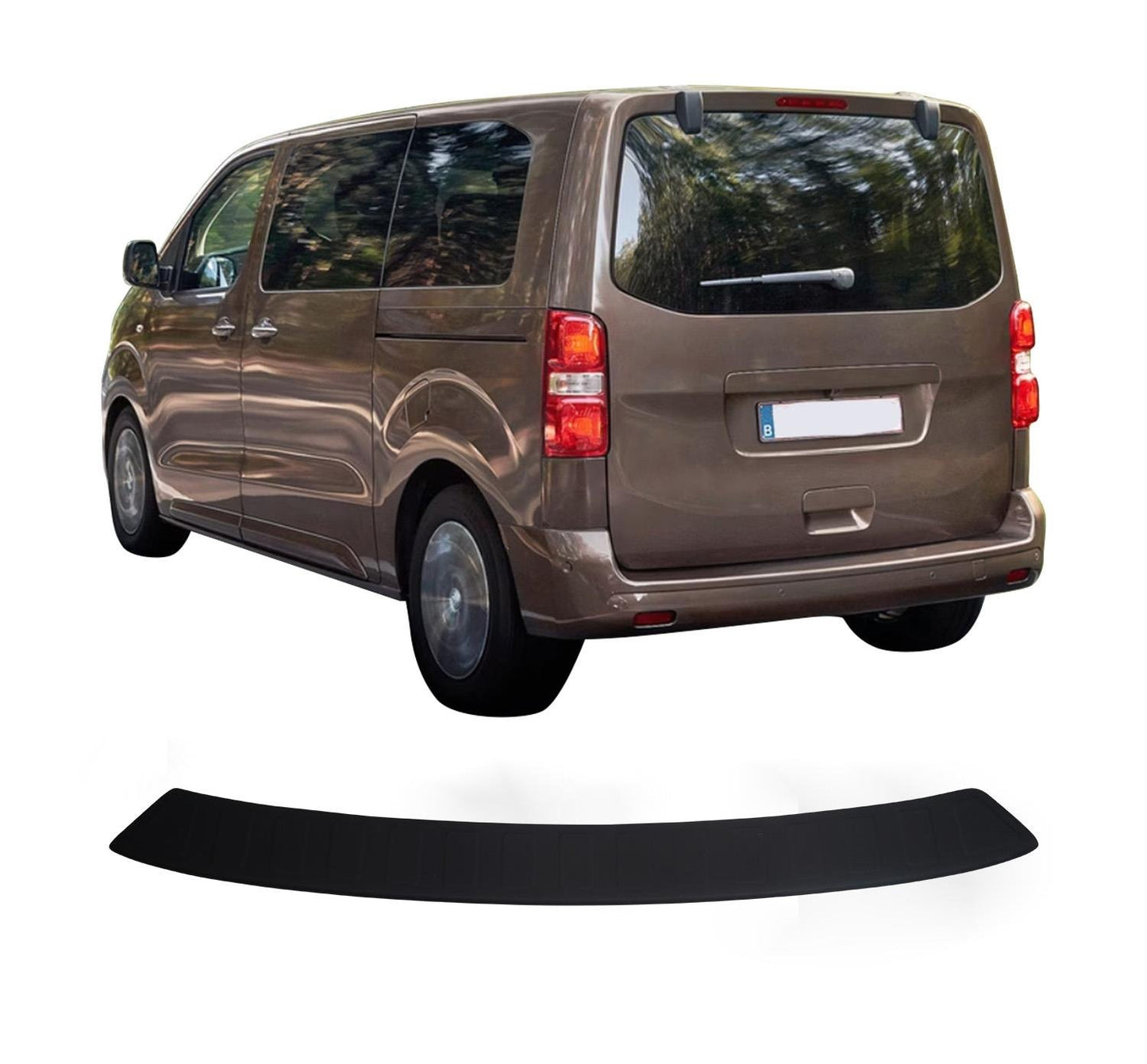 Toyota Proace Verso Long 2016+ Premium ABS Rear Bumper Protector Guard