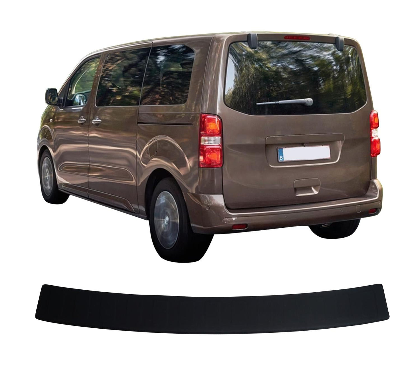 Toyota Proace Verso Short Compact 2016+ Premium ABS Rear Bumper Protector Guard