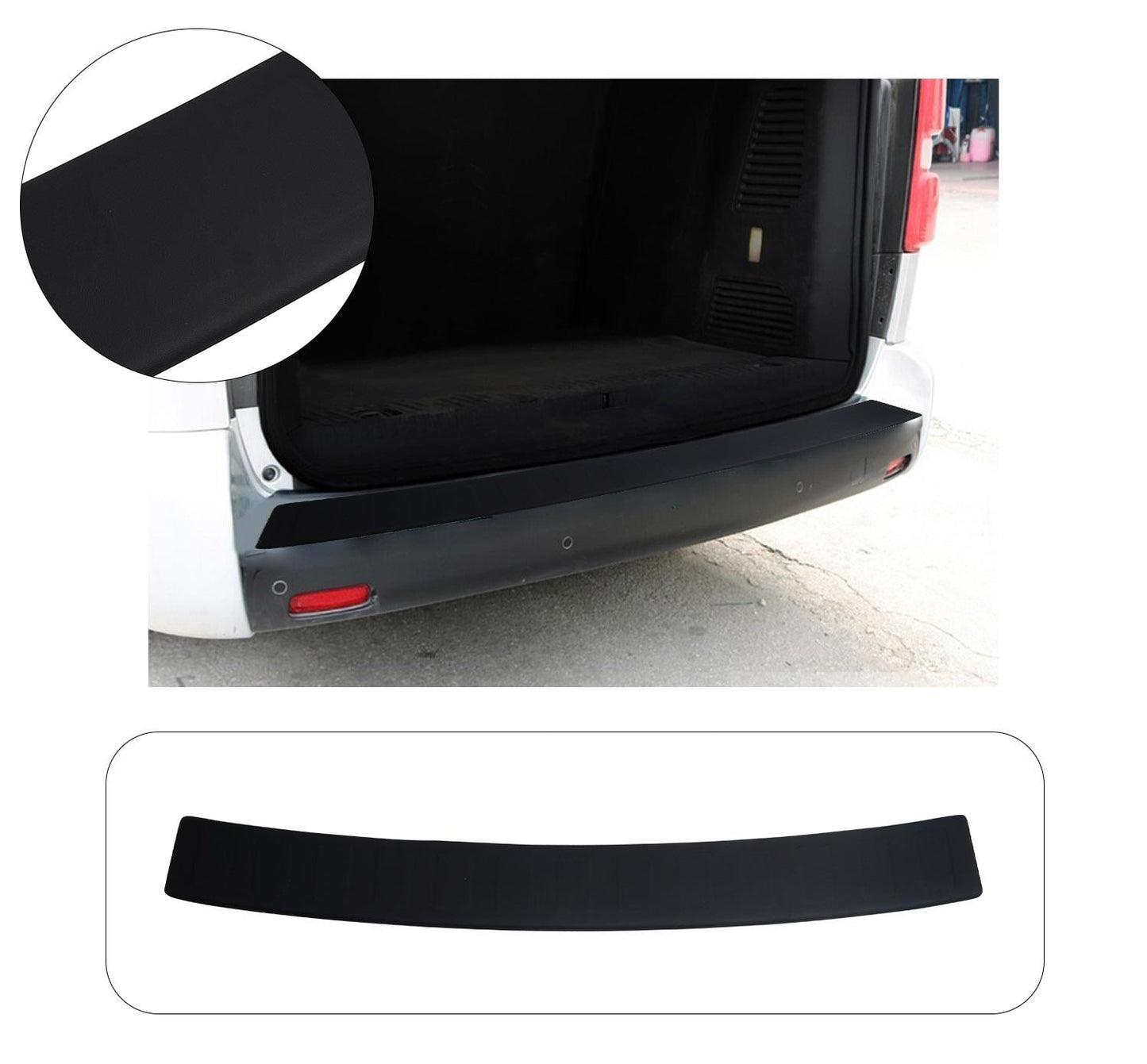 Toyota Proace Verso Short Compact 2016+ Premium ABS Rear Bumper Protector Guard