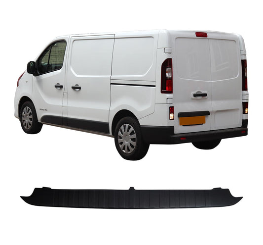 Renault Trafic MK3 (2014-Present) Heavy-Duty Wide ABS Rear Bumper Protector Guard