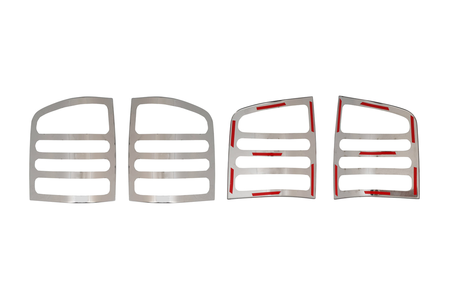 Volkswagen Transporter T5 (2003-2014) Stainless Steel Chrome Tail Light Frames