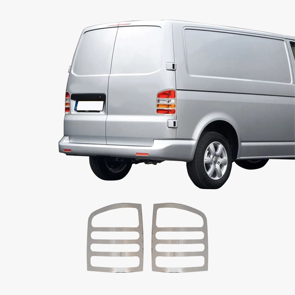 Volkswagen Transporter T5 (2003-2014) Stainless Steel Chrome Tail Light Frames