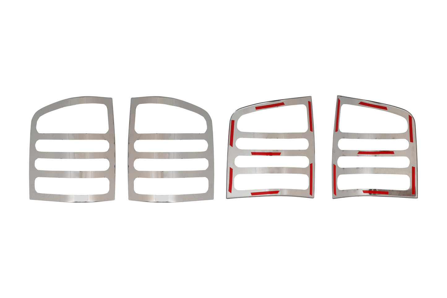 Volkswagen Transporter T5 (2003-2009) Stainless Steel Chrome Tail Light Frames