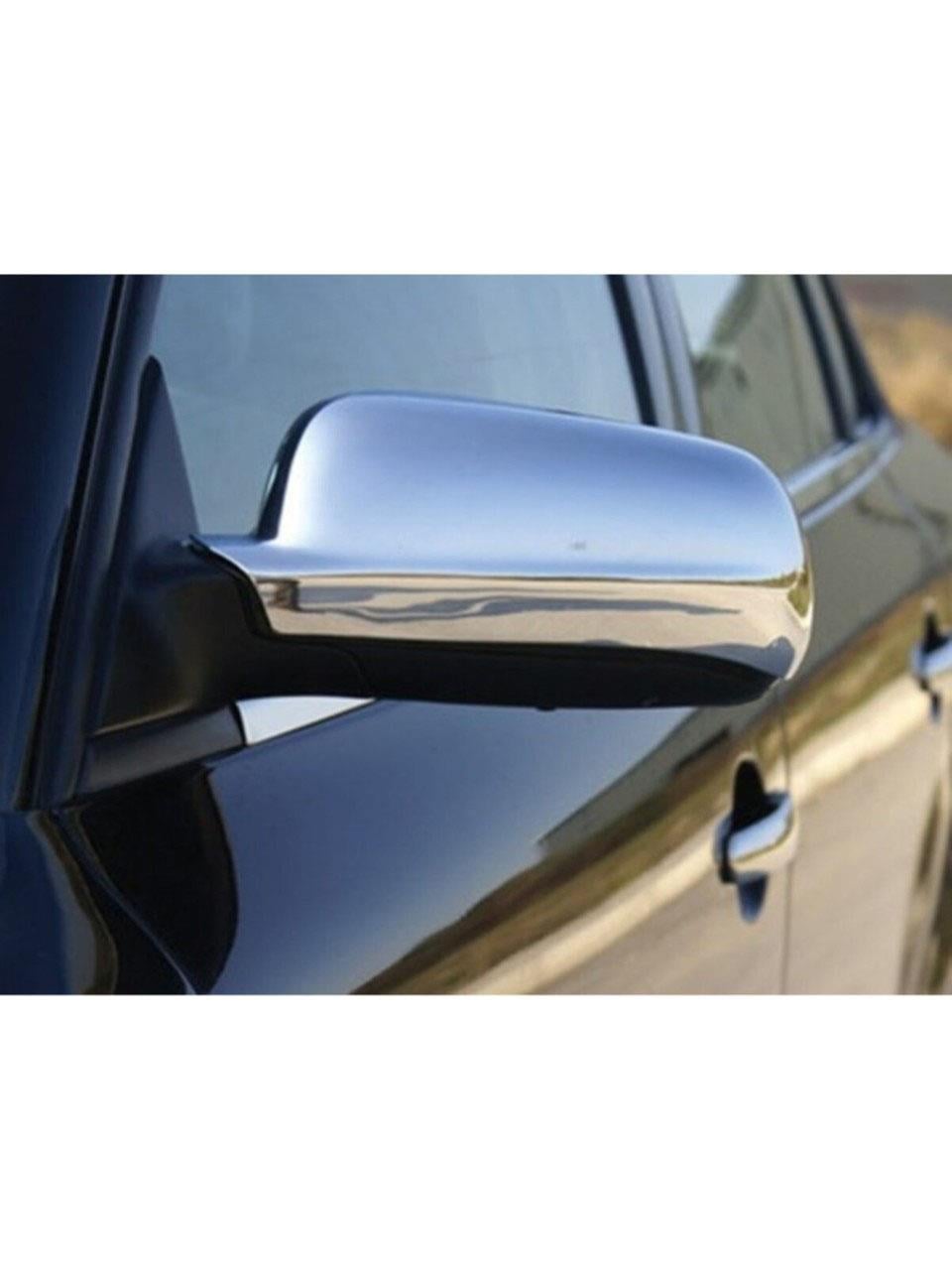 Chrome stainless steel side mirror covers for Volkswagen Bora Jetta Mk4