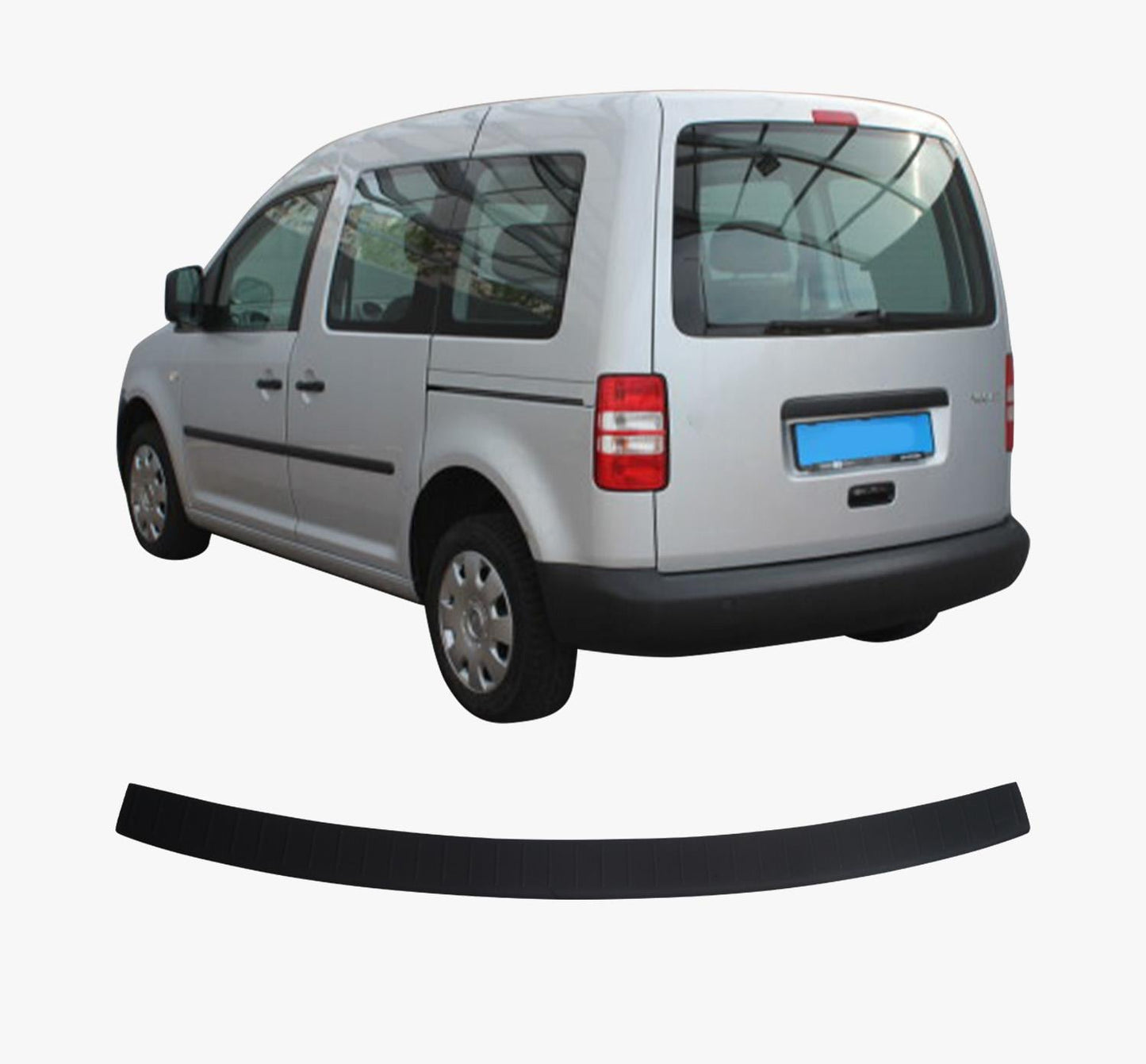 Volkswagen Caddy MK3 Facelift Van 2010-2015 Premium ABS Rear Bumper Protector Guard