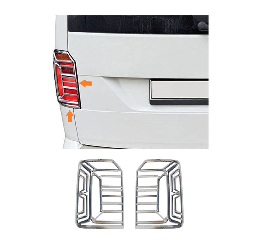 Volkswagen Caddy Mk4 (2015-2020) Stainless Steel Chrome Tail Light Frames