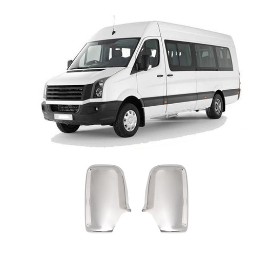 Volkswagen Crafter 2006 stainless steel mirror cover overlay
