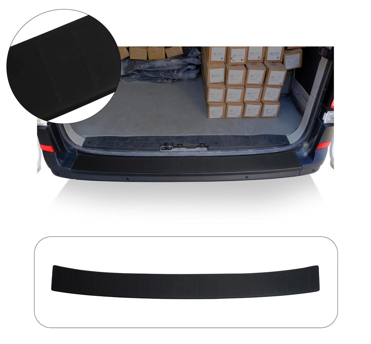 Volkswagen Crafter & MAN TGE Van 2018+ Heavy-Duty ABS Rear Bumper Protector Guard