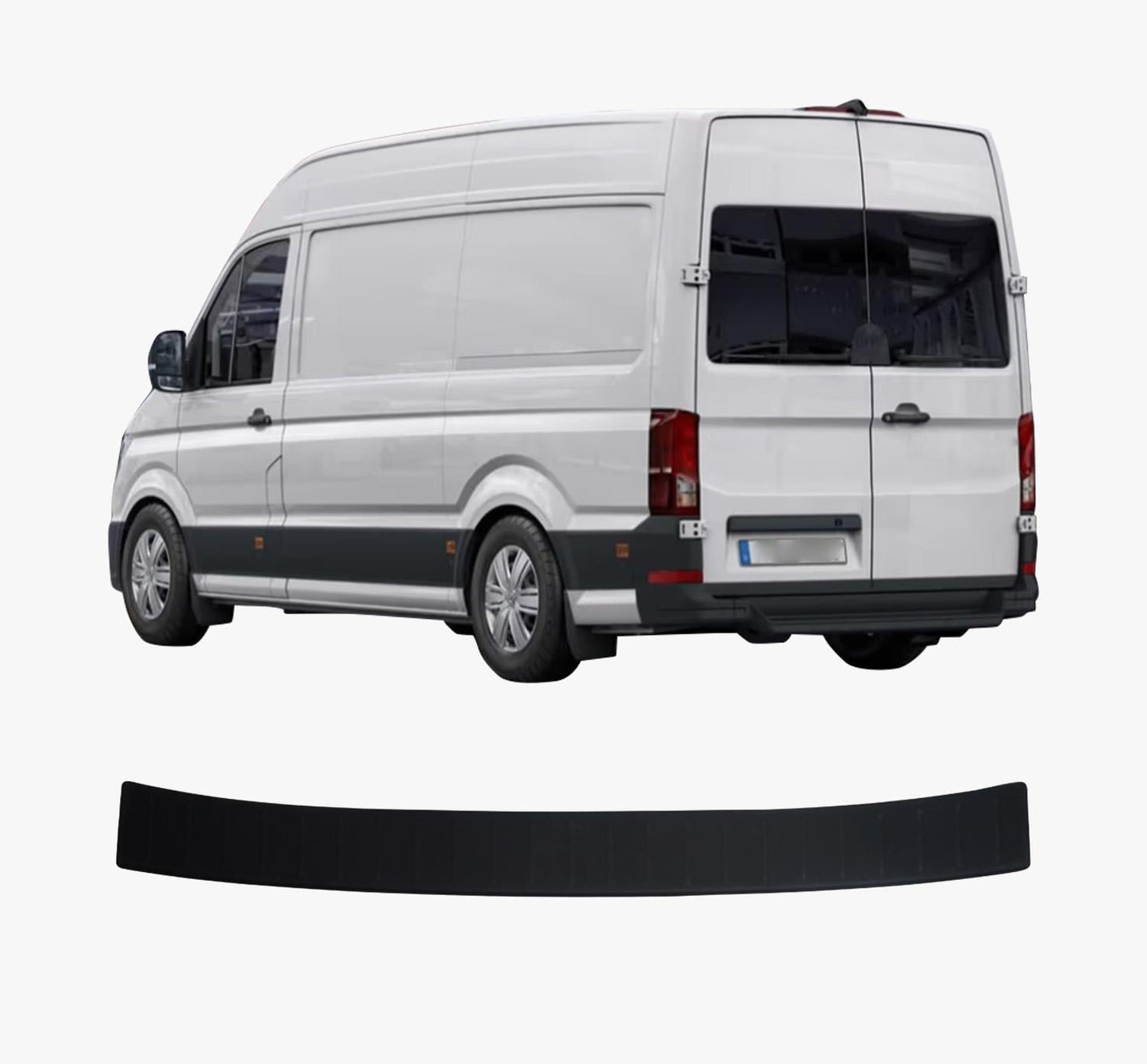 Volkswagen Crafter & MAN TGE Van 2018+ Heavy-Duty ABS Rear Bumper Protector Guard