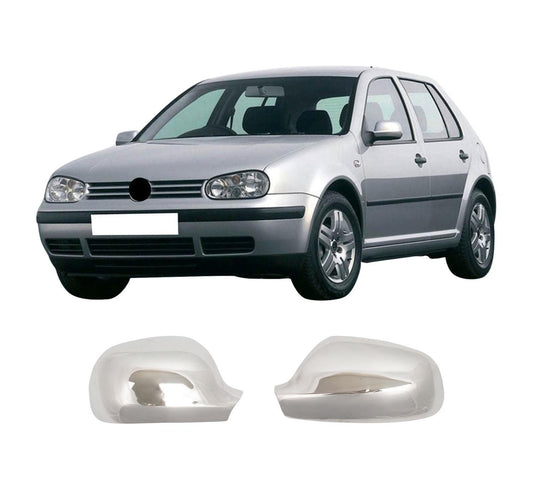 Volkswagen Golf Mk4 1998-2004 stainless steel mirror cover overlay