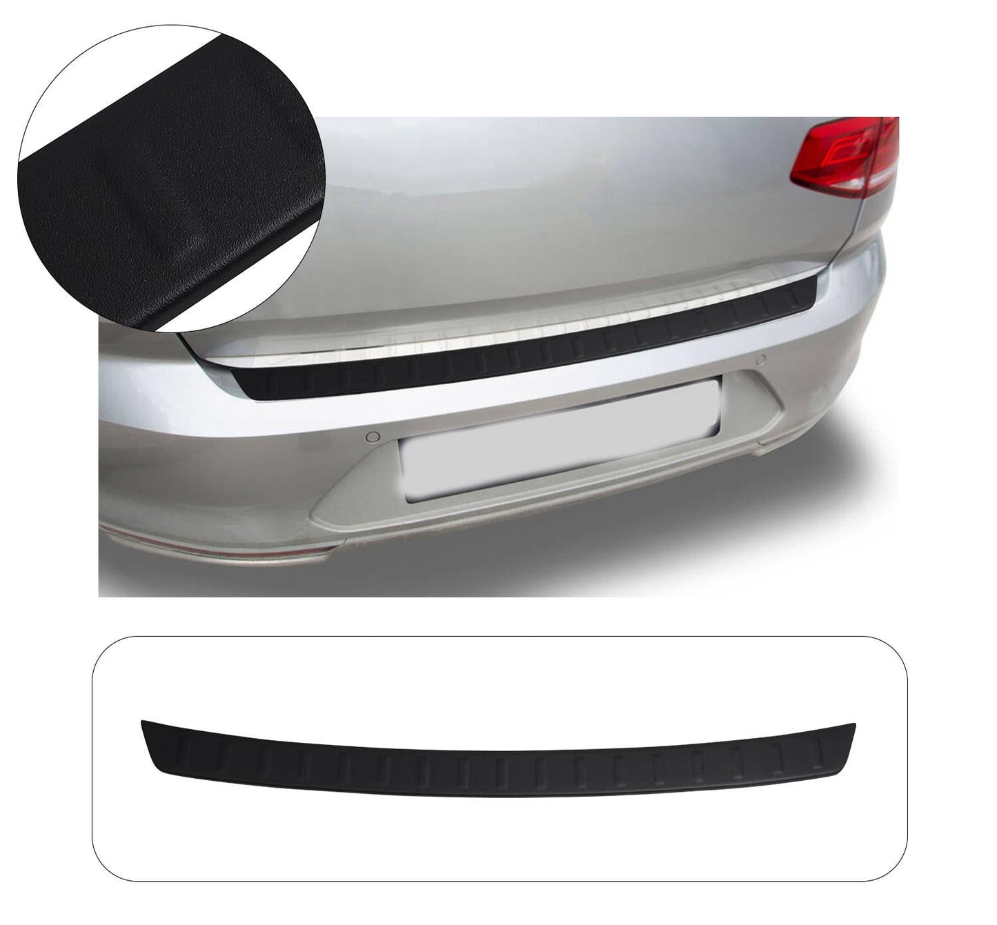 Volkswagen Passat B8.5 Variant Estate 2019-2023 Premium ABS Rear Bumper Protector Guard