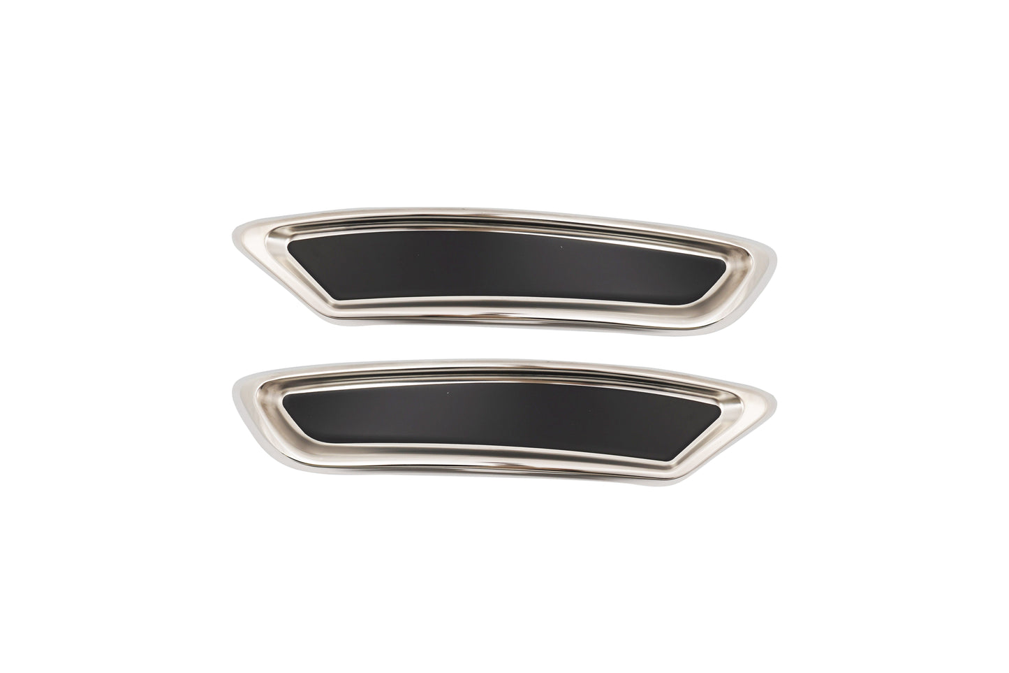 Volkswagen Passat B8 (2015-2023) Stainless Steel Chrome Rear Bumper Diffuser Trim Panel