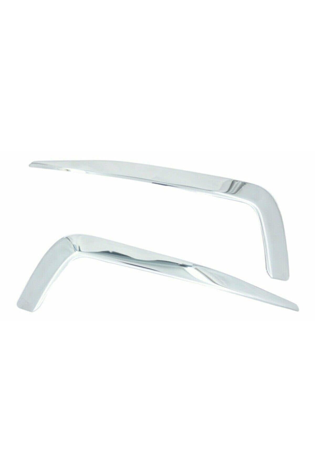 Volkswagen Passat B8.5 Facelift (2019-2023) Stainless Steel Chrome Front Fog Light Trims - 2 Pieces