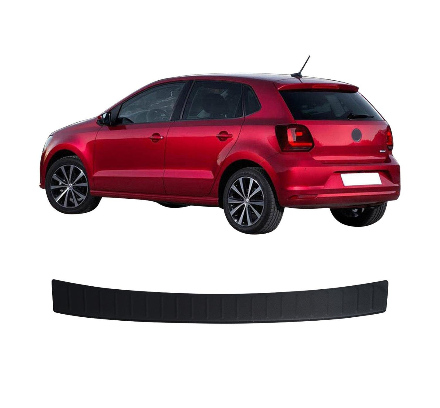 Volkswagen Polo MK6 Hatchback (2017-Present) Premium ABS Rear Bumper Protector Guard