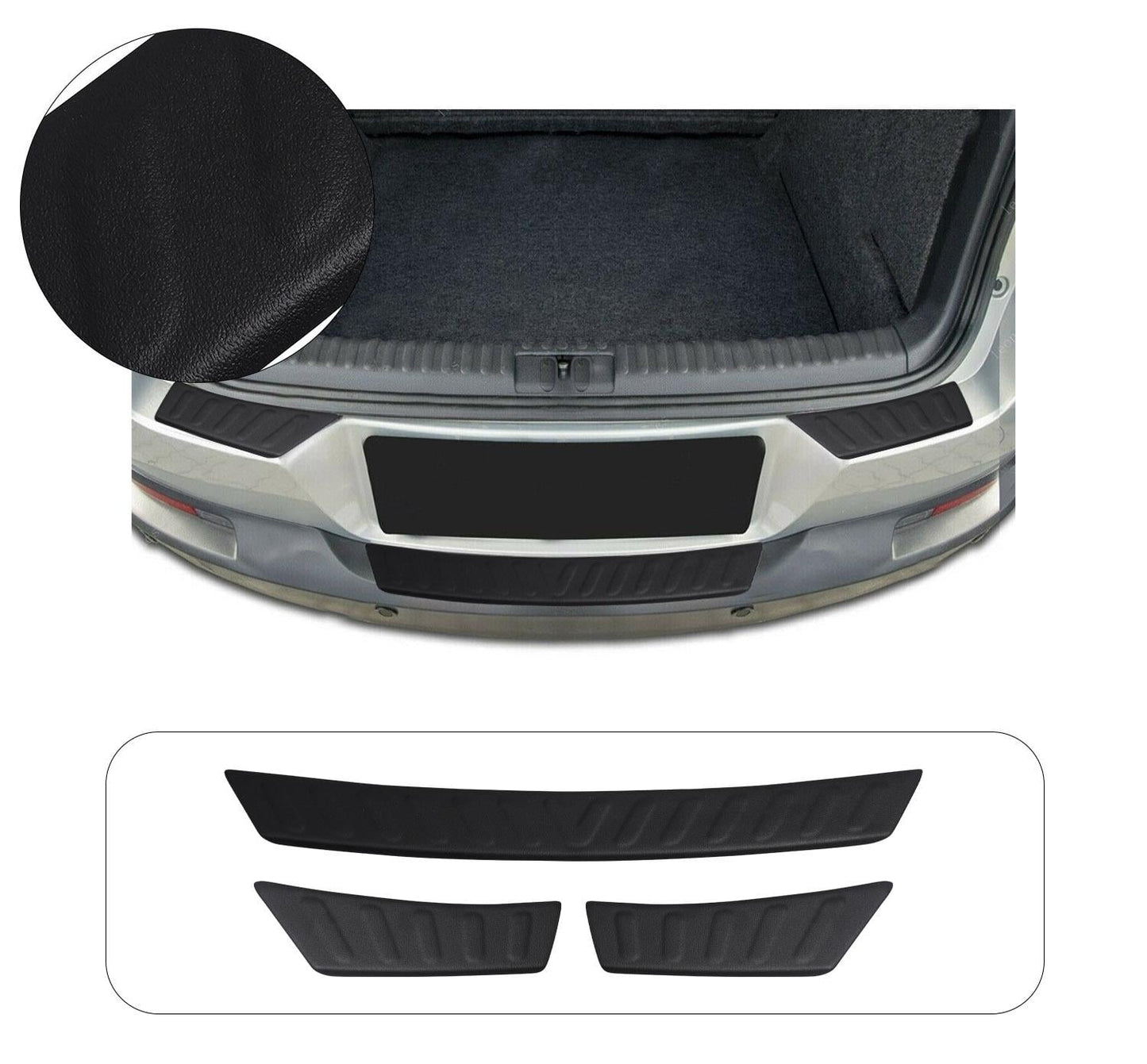 Volkswagen Tiguan MK1 (2007-2015) Premium ABS Rear Bumper Protector Guar
