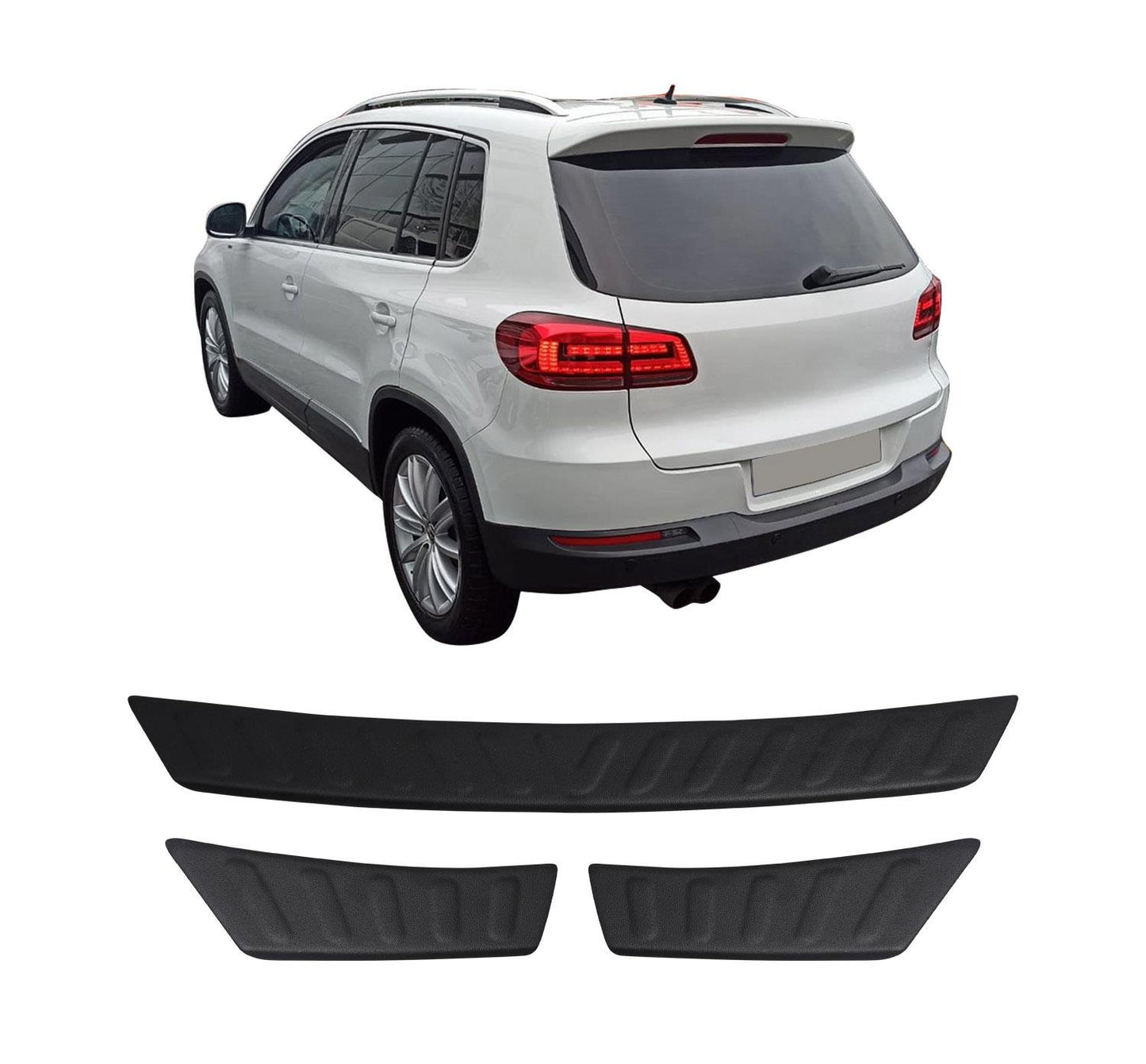 Volkswagen Tiguan MK1 (2007-2015) Premium ABS Rear Bumper Protector Guar