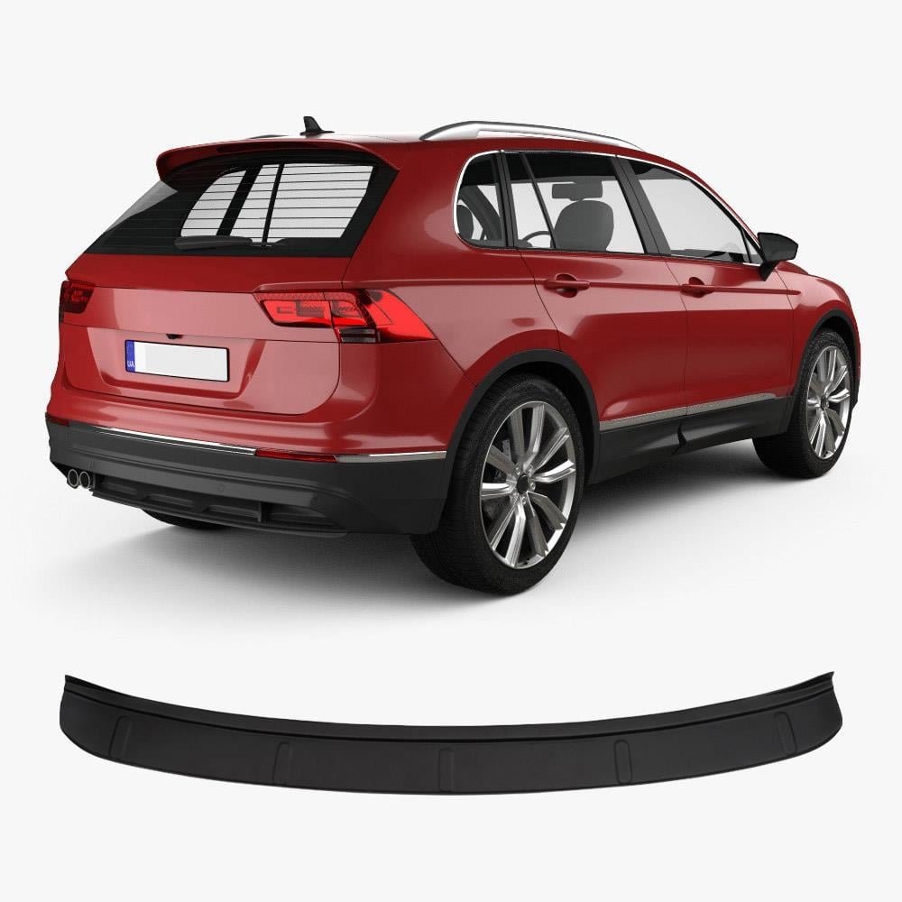 Volkswagen Tiguan MK2 (2016-Present) Heavy-Duty Wide ABS Rear Bumper Protector Guard